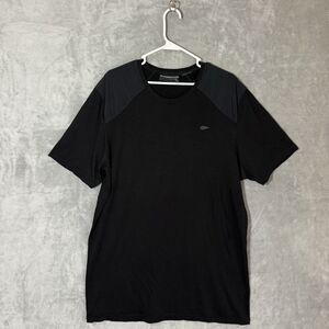 GORUCK Merino Wool T Tee Henley 2XL Short Sleeve USA Made Tactical Black